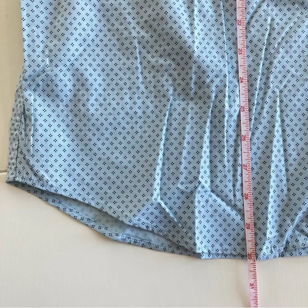 J. Crew Slim printed flex casual LS shirt